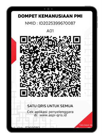QR Code Donasi PMI Surakarta